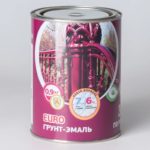 Грунт-эмаль OLECOLOR по ржавчине белая 0,9кг
