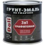 Грунт-эмаль ГРАФИТОВАЯ по ржавчине 3в1 0,75л темная медь