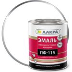 Эмаль Лакра ПФ-115 белая 2,8кг