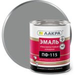 Эмаль Лакра ПФ-115 серая 2,8кг