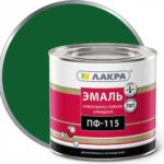 Эмаль Лакра ПФ-115 темно-зеленая 2,8кг