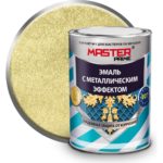 Эмаль FARBITEX Профи Master с металлическим эффектом бронза 0,8л