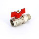 Кран шар. GI 3/4"*3/4" НВ амер. бабочк. угл.